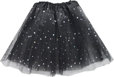 Sequin Tutu for Toddler Girls,2-Layer Tulle Princess Dress Up Dance Ballet Tutu Skirts for Birthdays Party in Kuwait