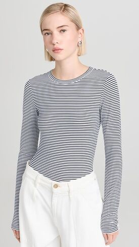 rag & bone Women's Luca Stripe Top in Saudi Arabia