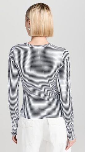 rag & bone Women's Luca Stripe Top in Saudi Arabia