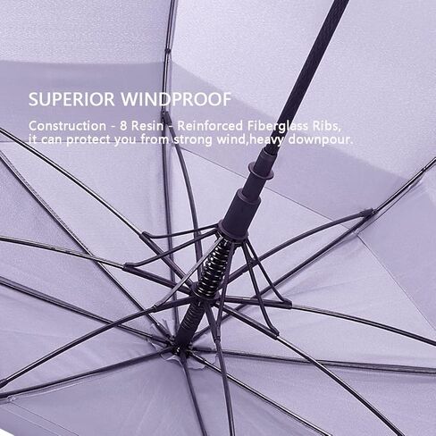 4 Packs 62 Inches Golf Umbrella Automatic Open Windproof Waterproof Large Rain Stick Umbrellas for Men Women in Kuwait