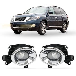 Fog Lights for Nissan Pathfinder 2013 2014 2015 2016 Front Fog Lamps Car Styling Spot Light with Switch - 1 Pair