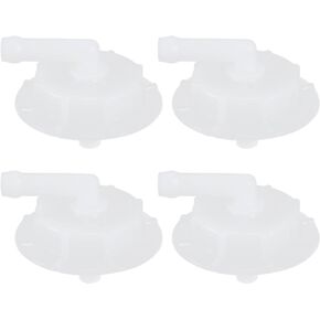 ACROPIX Radiator Coolant Reservoir Overflow Tank Cap for Honda CR-V CRV - Pack of 4 White