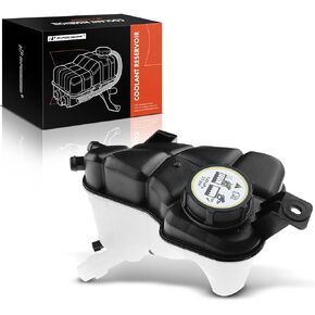 A-Premium Engine Coolant Overflow Recovery Reservoir Tank [with Cap & Sensor] Compatible with Land Rover LR2, Range Rover Evoque 2012-2015 & Volvo S60, S80, V60 Cross Country, XC60, XC70, [fits 2.0L]