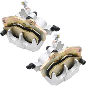 Front Left & Right Brake Calipers w/Pads, Compatible with Kawasaki Teryx 750 Teryx 800 KRF800 2014-2019, Replaces#43080-0128, 43080-0129