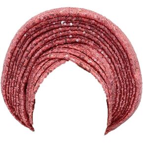 على استعداد لارتداء السيارات الأفريقية Gele Headties نيجيريا الزفاف Geles مسلم رئيس التفاف الحجاب خوذة الترتر قبعة عمامة للنساء