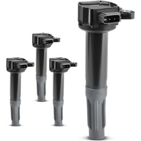 A-Premium Ignition Coil Packs of 4 Compatible with Subaru Legacy 2010-2012 2.5L H4 Naturally Aspirated, Outback 2010-2012 2.5L H4