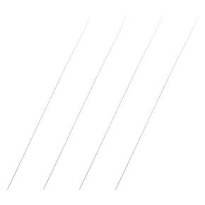 Othmro 4Pcs ABS Plastic Round Bars Rod 1mm Outer Diameter 0.5m Length ABS Rods Plastic Round Bar Rods Plastic Rods Round Plastic Rods for Structural and Architectural Model Making DIY White