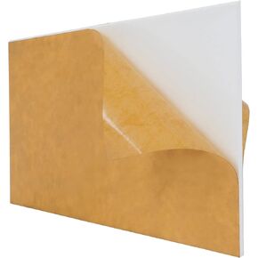 Pack of 1-3mm White Acrylic Sheet 1/8 Thick Cast 12"x12" Transparent Acrylic Plastic Board with Protective Paper- DIY Display Project