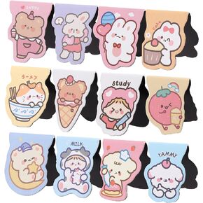 Magnetic Bookmarks 12Pcs Magnet Bookmark Clips for Kids Women