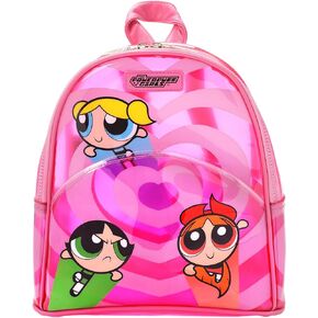 Bioworld The Powerpuff 11-Inch Clear Mini Backpack