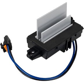 AC Blower Control Module 1580567 89018778 Heater Blower Resistor by BlueStars - Compatible with Chevy Cadillac GMC and GM Vehicles - Silverado Trailblazer Sierra Rainier - Replaces 93803636 52495874