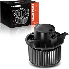 A-Premium HVAC Heater Blower Motor Assembly Compatible with Ford & Mercury Vehicles - Five Hundred, Freestyle, Montego 2005-2007, V6 3.0L - Front Side, Replace# 6F9Z18504A, 5F9Z19805DA
