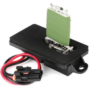 OCPTY HVAC Blower Motor Resistor Fit for 1999-2006 Chevy Silverado GMC Sierra 1500 2500 3500, 2000-2002 GMC Yukon (2 Holes Mounting Flange) OE Replaces# 973-004, 89018597, 22807122, RU371 A/C Resistor