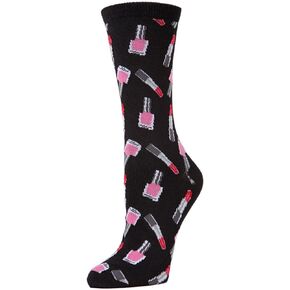 أحمر الشفاه وطلاء الأظافر من MeMoi Rayan Blend Crew Socks