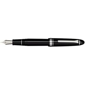 Sailor 1911 Large Black ST 21K Gold Rhodium Plating Fine Point Fountain Pen - 11-2024-220