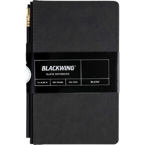 Blackwing Slate Journal, Black Hardcover Notebook (160 Pg.) - Blank
