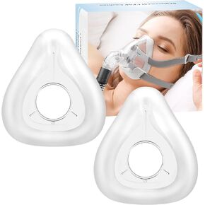 عبوتان من وسائد بديلة لجهاز AirFit F20 - وسادة قناع ختم موثوقة مناسبة تمامًا لقناع الوجه بالكامل - مستلزمات استبدال الملحقات (كبيرة) in Kuwait