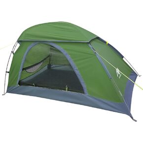 AYAMAYA 1 Person Tent for Backpacking - Lightweight Single Person Hiking Tent with Skylight & Waterproof Rainfly & Ground Vents, Easy Setup One Man Small Tent for Camping Backpacking Hiking