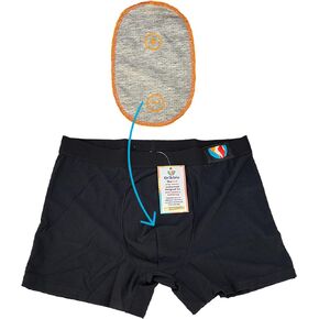 Post Urinary Dribbling Underwear for Men by Dribble - Male Urinary Dribbling and Incontinence Underwear with Graphene Crotch Provides Comfort and Confidence All Day Long - 1 Pair (Large)