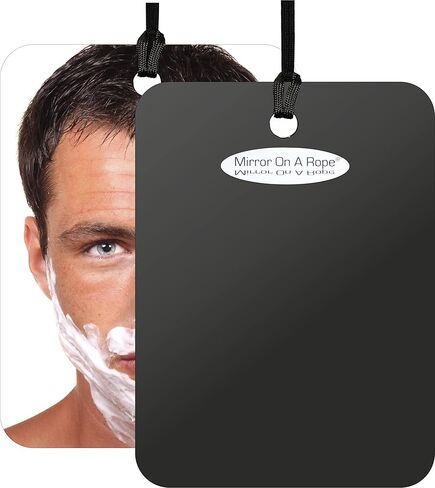 Premium Shower Mirror. Our Largest Mirror. Shatterproof, Waterproof. Easily Eliminate Fog and Shadows. in Saudi Arabia