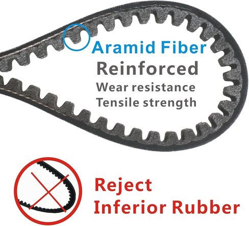 حزام محرك 835-20-30 من ألياف الأراميد CVT متوافق مع GY6 157QMJ 150cc سكوتر الدراجة ATV Go Kart Roketa Taotao Vespa Jonway Vento Verucci in Kuwait