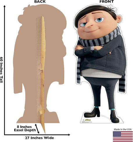 Cardboard People Kevin Hippie Life Size Cardboard Cutout Standup - Minions: The Rise of Gru (2022 Film) in Saudi Arabia