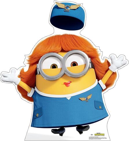 Cardboard People Kevin Hippie Life Size Cardboard Cutout Standup - Minions: The Rise of Gru (2022 Film) in Saudi Arabia