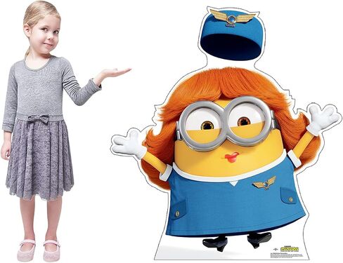 Cardboard People Kevin Hippie Life Size Cardboard Cutout Standup - Minions: The Rise of Gru (2022 Film) in Saudi Arabia