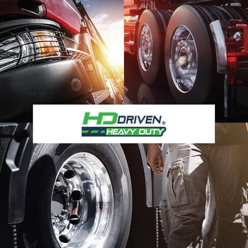 HD Driven 33mm WK Chrome Plastic Front Axle Dome Screw On – Front Wheel Covers for Semi-Trucks, Internally Threaded, Rustproof ABS Chrome Plastic, Universal Fit, Easy Screw-On Installation in Saudi Arabia