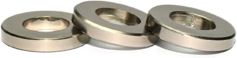 50pcs M3 Flat Washer Aluminum Gasket Anodized Countersunk Washer for RC Model Part (Titanium) in Saudi Arabia