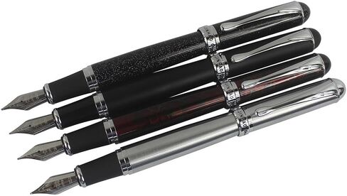 Jinhao Fountain Pen 750 Luxury Style 4 Colors Wholesale Price (set of 4) in Saudi Arabia