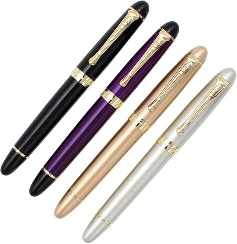 Jinhao Fountain Pen 750 Luxury Style 4 Colors Wholesale Price (set of 4) in Saudi Arabia