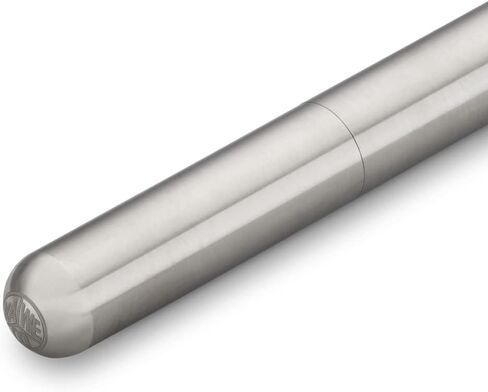 قلم حبر Kaweco SUPRA من الفولاذ المقاوم للصدأ I قلم حبر حصري لخراطيش الحبر بما في ذلك صندوق معدني قديم I قلم حبر 16.5 سم I Nib: EF (رفيع جدًا) in Kuwait