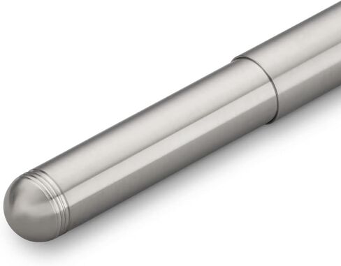 قلم حبر Kaweco SUPRA من الفولاذ المقاوم للصدأ I قلم حبر حصري لخراطيش الحبر بما في ذلك صندوق معدني قديم I قلم حبر 16.5 سم I Nib: EF (رفيع جدًا) in Kuwait