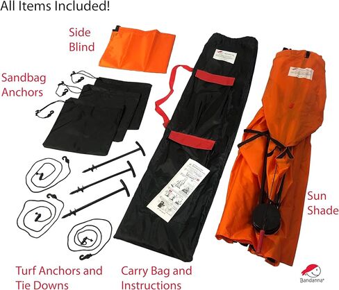 Bandanna Sun Shade (Black) in Kuwait