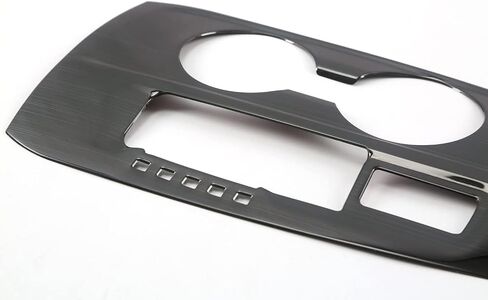 TEGENT Middle Console Gear Shift Box Frame Cover Trim Sticker Compatible with Chevrolet Equinox 2018 2019 2020 2021 2022 2023 Car Interior Accessories(Black) 1 PC in Saudi Arabia