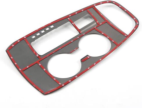TEGENT Middle Console Gear Shift Box Frame Cover Trim Sticker Compatible with Chevrolet Equinox 2018 2019 2020 2021 2022 2023 Car Interior Accessories(Black) 1 PC in Saudi Arabia