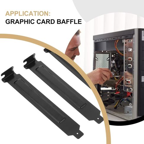 SOLUSTRE Pc Case فتحة غطاء هيكل الكمبيوتر كتلة 20 قطعة غطاء فتحة الكمبيوتر الخلفي الفولاذ المقاوم للصدأ توسيع لوحة فارغة ملحقات الكمبيوتر لقم الهيكل كتلة RGB حالة الكمبيوتر الكمبيوتر in Saudi Arabia