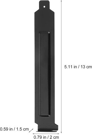 SOLUSTRE Pc Case فتحة غطاء هيكل الكمبيوتر كتلة 20 قطعة غطاء فتحة الكمبيوتر الخلفي الفولاذ المقاوم للصدأ توسيع لوحة فارغة ملحقات الكمبيوتر لقم الهيكل كتلة RGB حالة الكمبيوتر الكمبيوتر in Saudi Arabia