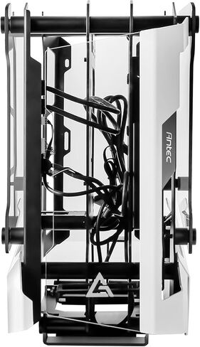 حافظة كمبيوتر Antec Striker مصنوعة من الألومنيوم والفولاذ ITX، حامل وحدة معالجة الرسومات الأمامية، دعم مروحة يصل إلى 4 × 120 مم، USB 3.1 Type-C جاهز وحامل PCI-E متضمن (Striker Mini) in Kuwait