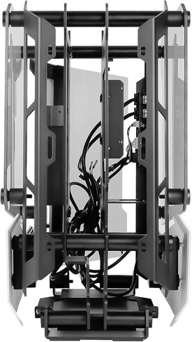 حافظة كمبيوتر Antec Striker مصنوعة من الألومنيوم والفولاذ ITX، حامل وحدة معالجة الرسومات الأمامية، دعم مروحة يصل إلى 4 × 120 مم، USB 3.1 Type-C جاهز وحامل PCI-E متضمن (Striker Mini) in Kuwait