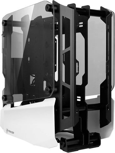 حافظة كمبيوتر Antec Striker مصنوعة من الألومنيوم والفولاذ ITX، حامل وحدة معالجة الرسومات الأمامية، دعم مروحة يصل إلى 4 × 120 مم، USB 3.1 Type-C جاهز وحامل PCI-E متضمن (Striker Mini) in Kuwait