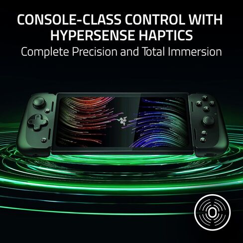الكمبيوتر اللوحي Razer Edge WiFi Gaming Tablet: Snapdragon G3X Gen 1 - التحكم في فئة وحدة التحكم مع HyperSense Haptics - شاشة لمس AMOLED FHD+ مقاس 6.8 بوصة 144 هرتز - Android، الكمبيوتر الشخصي، Xbox، الألعاب السحابية - تطبيق Nexus المدعوم (متجدد) in Saudi Arabia
