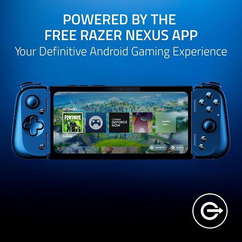 الكمبيوتر اللوحي Razer Edge WiFi Gaming Tablet: Snapdragon G3X Gen 1 - التحكم في فئة وحدة التحكم مع HyperSense Haptics - شاشة لمس AMOLED FHD+ مقاس 6.8 بوصة 144 هرتز - Android، الكمبيوتر الشخصي، Xbox، الألعاب السحابية - تطبيق Nexus المدعوم (متجدد) in Saudi Arabia