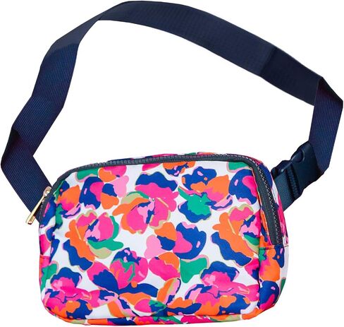 Mary Square 48153 Birds of A Feather Pink 9.25 x 7 Polyester Crossbody Fannie Waist Pack in Saudi Arabia