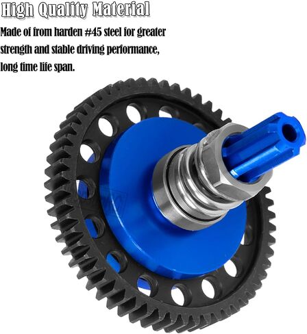 7075 Metal Spur Gear Slipper Clutch 57T(0.8) with 3.17mm and 5mm Pinion Gear Sets (15T/16T/17T) Upgrades for 1/10 4x4 Granite/Senton/Big Rock/Vorteks 3s & 550,Kraton/Outcast 4S,1/8 Typhon 3s,Red in Saudi Arabia