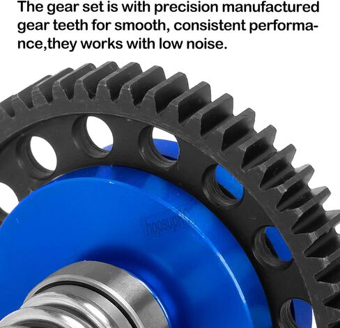 7075 Metal Spur Gear Slipper Clutch 57T(0.8) with 3.17mm and 5mm Pinion Gear Sets (15T/16T/17T) Upgrades for 1/10 4x4 Granite/Senton/Big Rock/Vorteks 3s & 550,Kraton/Outcast 4S,1/8 Typhon 3s,Red in Saudi Arabia