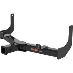 CURT 31074 2-Inch Front Receiver Hitch, Select Chevrolet Colorado, GMC Canyon, GLOSS BLACK POWDER COAT
