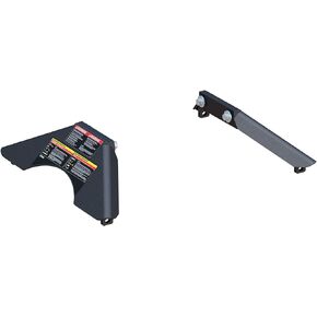 CURT 16904 Replacement Legs for Q20 5th Wheel Hitch Head, CARBIDE BLACK POWDER COAT