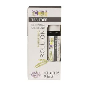 Aura Cacia Roll-On Essential Oil Blend, Rose, 0.31 Ounce Jar